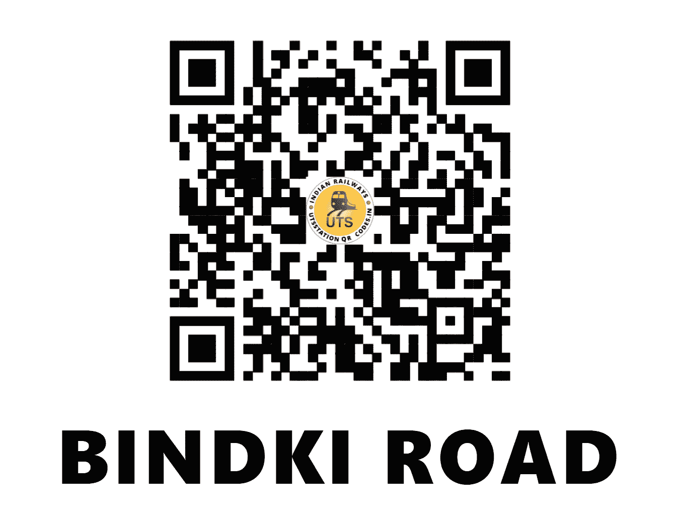 UTS QR Code for BINDKI ROAD - BKO (NC - UTTAR PRADESH)